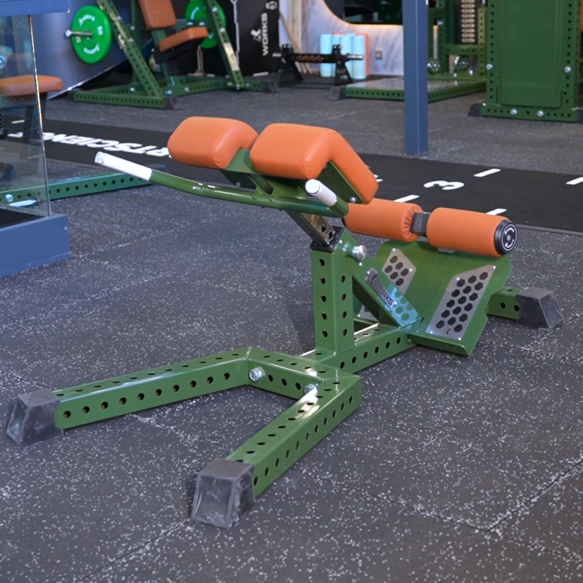 XWORKS Hyper Extension – Bel, Sırt ve Oblique Kas Geliştirme Aleti (FWX0059)