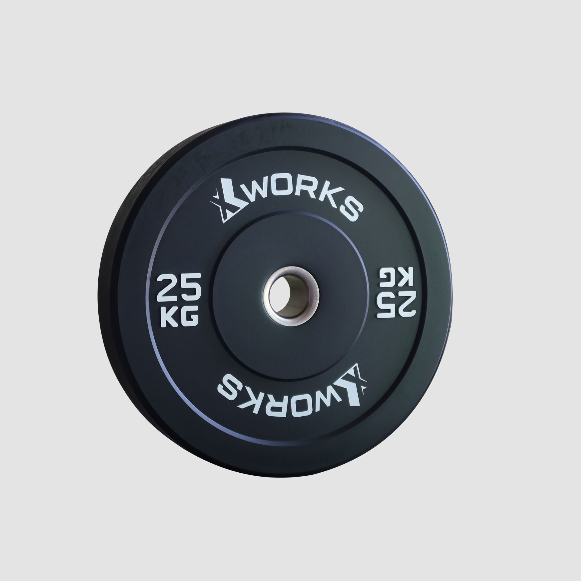 XWorks Siyah Antrenman Bumper Plaka (Çift) 25KG
