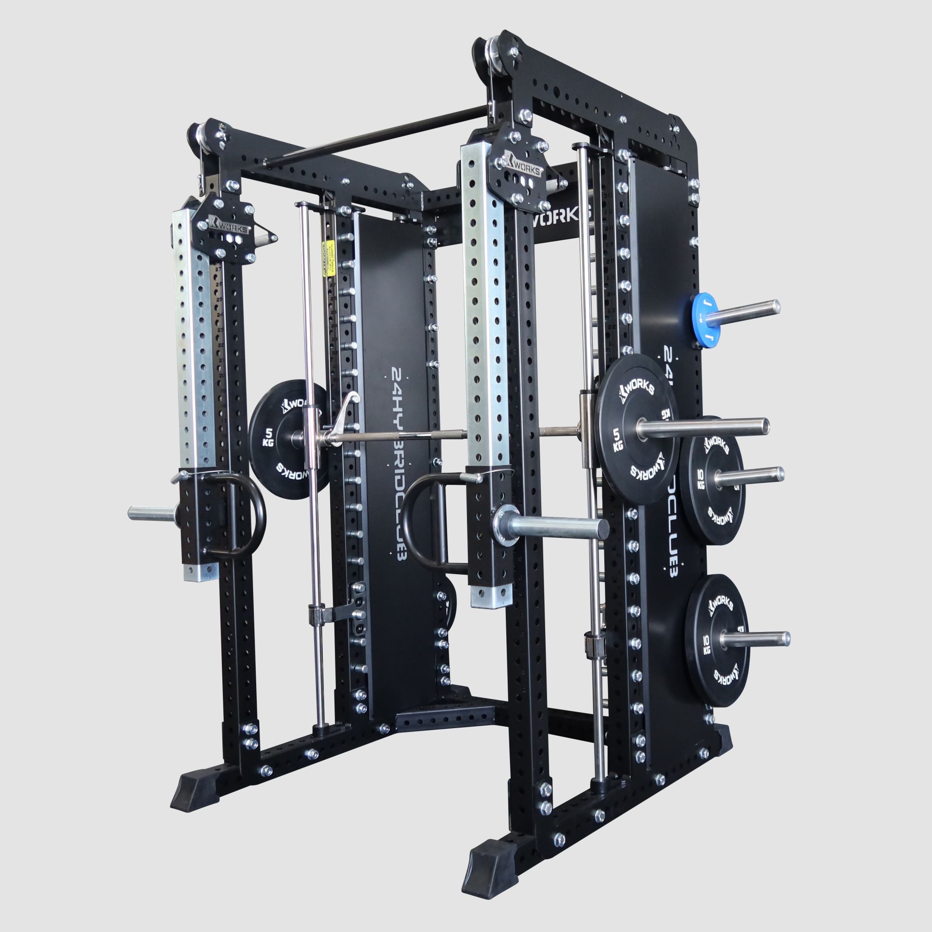 XWORKS Power Smith Machine – Çok Amaçlı Smith & Serbest Ağırlık Ünitesi (FWX0027)