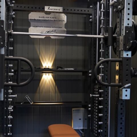 XWORKS Power GEN2 Loft – Üst Kat Yaşam Alanlı Modüler Spor Konteyneri (CXXL025)