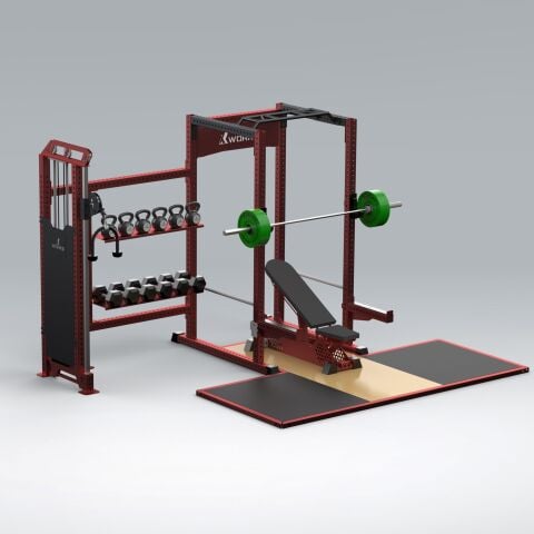 XWORKS Fonksiyonel Kule – iDAP Light + Serbest Ağırlık Entegre Rack (PML0100)