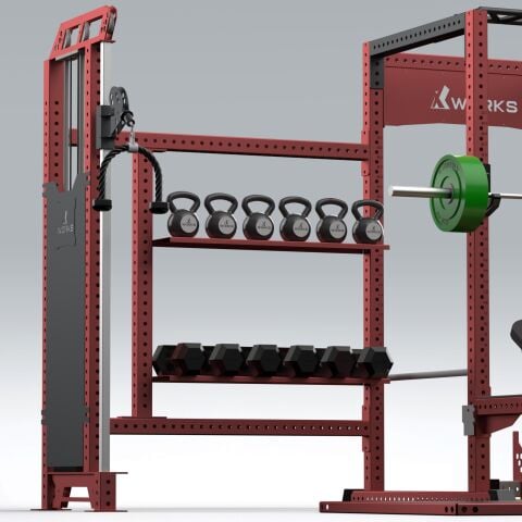 XWORKS Fonksiyonel Kule – iDAP Light + Serbest Ağırlık Entegre Rack (PML0100)