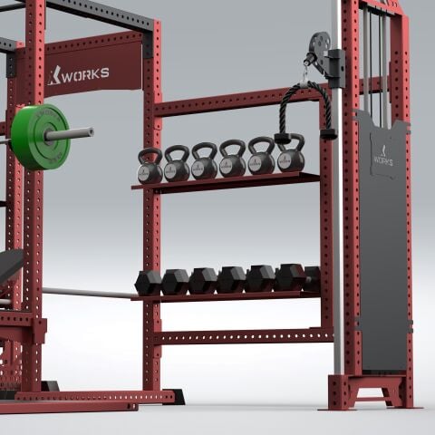 XWORKS Fonksiyonel Kule – iDAP Medium + Full Rack Ağırlık İstasyonu (PML0200)