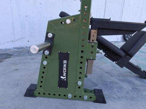 XWORKS Incline Olympic Bench Sehpası – Serbest Ağırlık Egzersiz Sehpası (FWX0076)