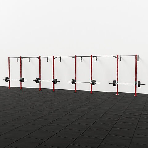 XWORKS 8 Bacak 4 İstasyon Duvar Tip Rig Sistemi (FWXW008)