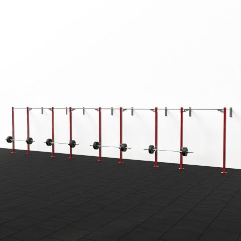 XWORKS 9 Bacak 4 İstasyon Duvar Tip Rig Sistemi (FWXW009)