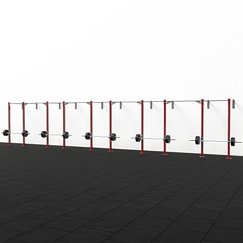 XWORKS 10 Bacak 5 İstasyon Duvar Tip Rig Sistemi (FWXW010)