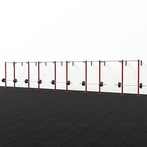 XWORKS 10 Bacak 5 İstasyon Duvar Tip Rig Sistemi (FWXW010)