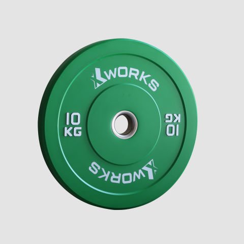 XWorks Renkli Antrenman Bumper Plaka (Çift) 25KG