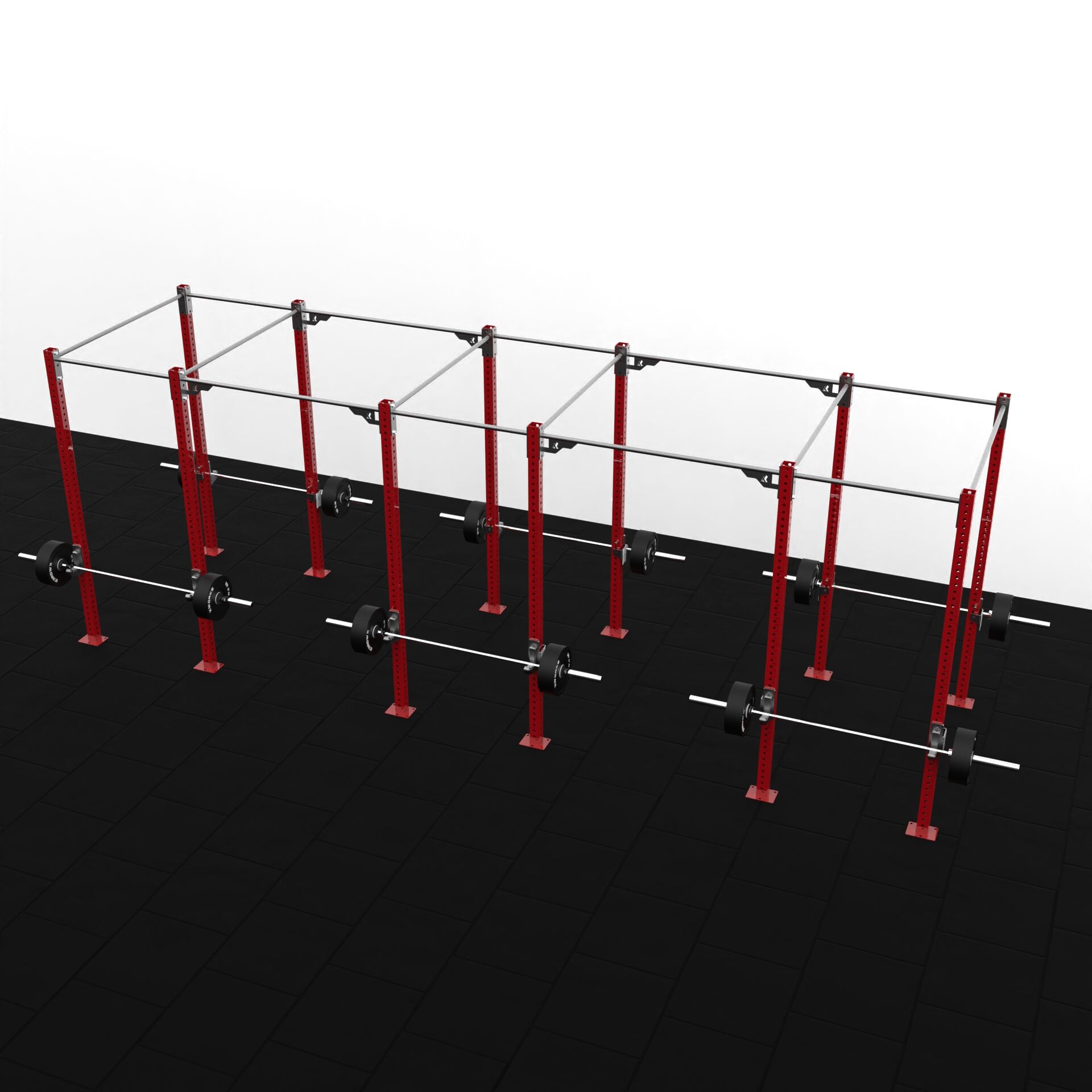 XWORKS 12 Bacak 6 İstasyon Orta Tip Rig Sistemi (FWXC012)