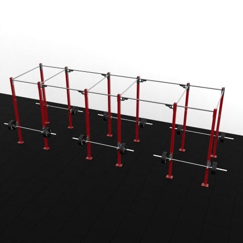 XWORKS 12 Bacak 6 İstasyon Orta Tip Rig Sistemi (FWXC012)