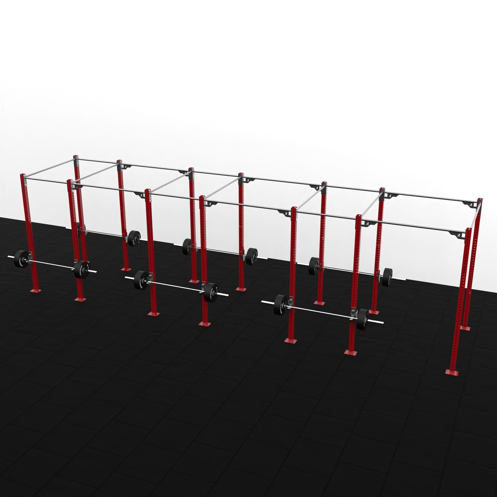 XWORKS 14 Bacak 6 İstasyon Orta Tip Rig Sistemi (FWXC014)