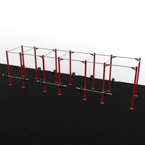 XWORKS 14 Bacak 6 İstasyon Orta Tip Rig Sistemi (FWXC014)