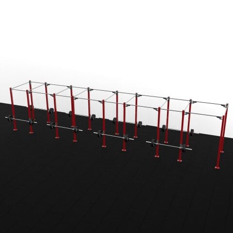 XWORKS 18 Bacak 8 İstasyon Orta Tip Rig Sistemi (FWXC018)