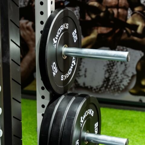 XWorks Black Training Bumper Plate