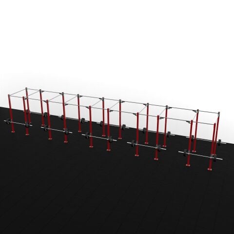 XWORKS 20 Bacak 10 İstasyon Orta Tip Rig Sistemi (FWXC020)