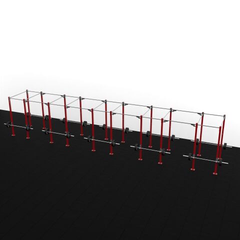 XWORKS 20 Bacak 10 İstasyon Orta Tip Rig Sistemi (FWXC020)