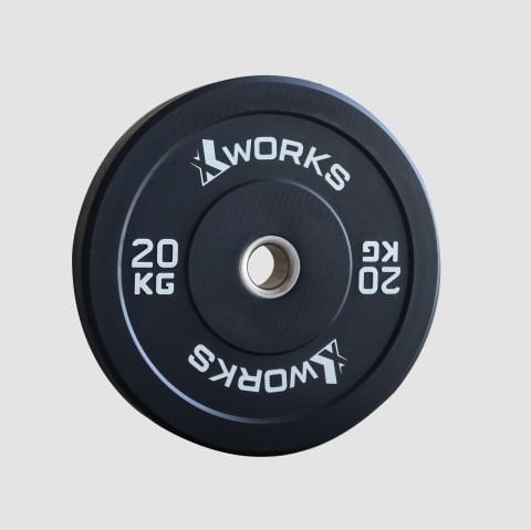 XWorks Black Training Bumper Plate