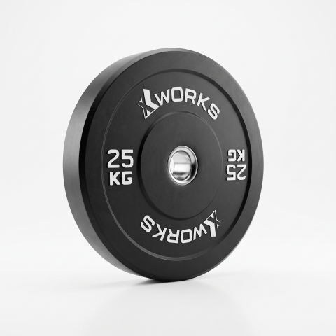 XWORKS Siyah Antrenman Bumper Plaka (Çift) (XW121000)
