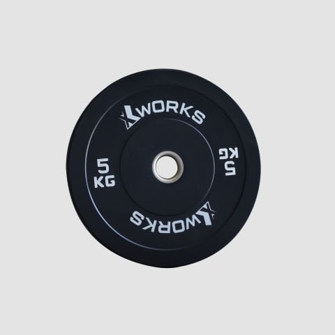 XWorks Siyah Antrenman Bumper Plaka (Çift) 25KG