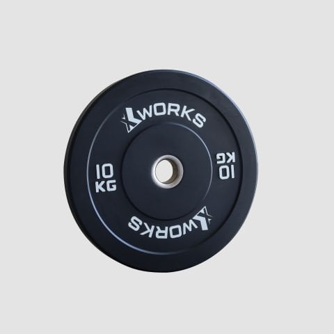 XWorks Black Training Bumper Plate