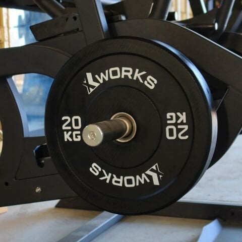 XWorks Siyah Antrenman Bumper Plaka (Çift) 25KG