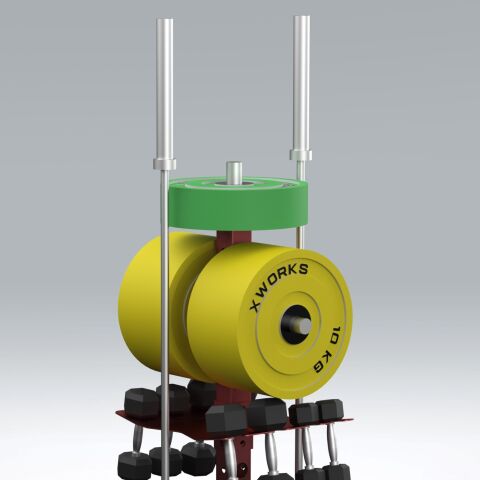 XWORKS Genel Ürün Depolama Ağacı – Plate Tree Ağırlık Stoklama Ünitesi (FWA0181)