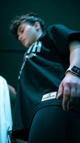 XWORKS Monolith Oversize Tişört Siyah - Unshakable Edition (TSX0001)