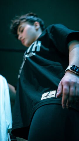 XWORKS Monolith Oversize Tişört Siyah - Unshakable Edition (TSX0001)