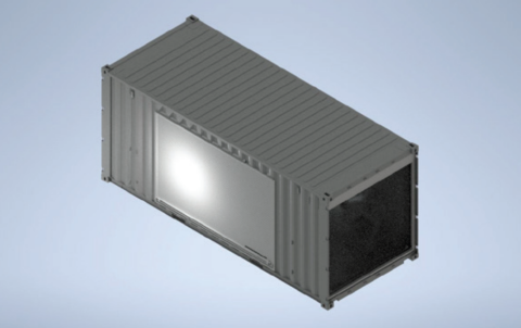 XWORKS POWER X1 (Single Module) - 244X250X600 CM (WXHXL) - 13M2