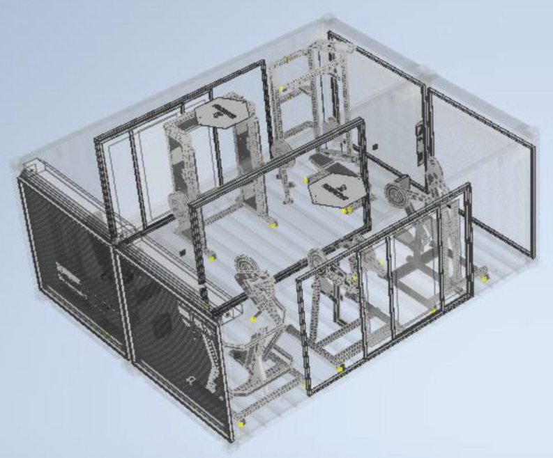 XWORKS POWER Container GEN1 - Modüler Spor Konteyneri (CXX2035)