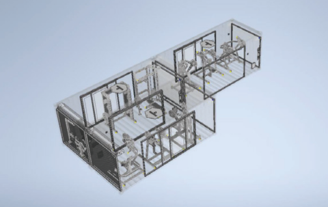 XWORKS POWER X3 (Triple Module) - 488X250X1200 CM (WXHXL) - 39M2