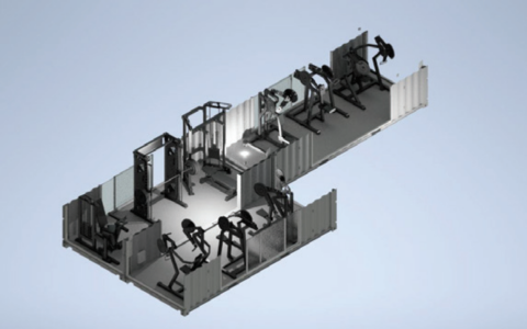 XWORKS POWER X3 (Triple Module) - 488X250X1200 CM (WXHXL) - 39M2