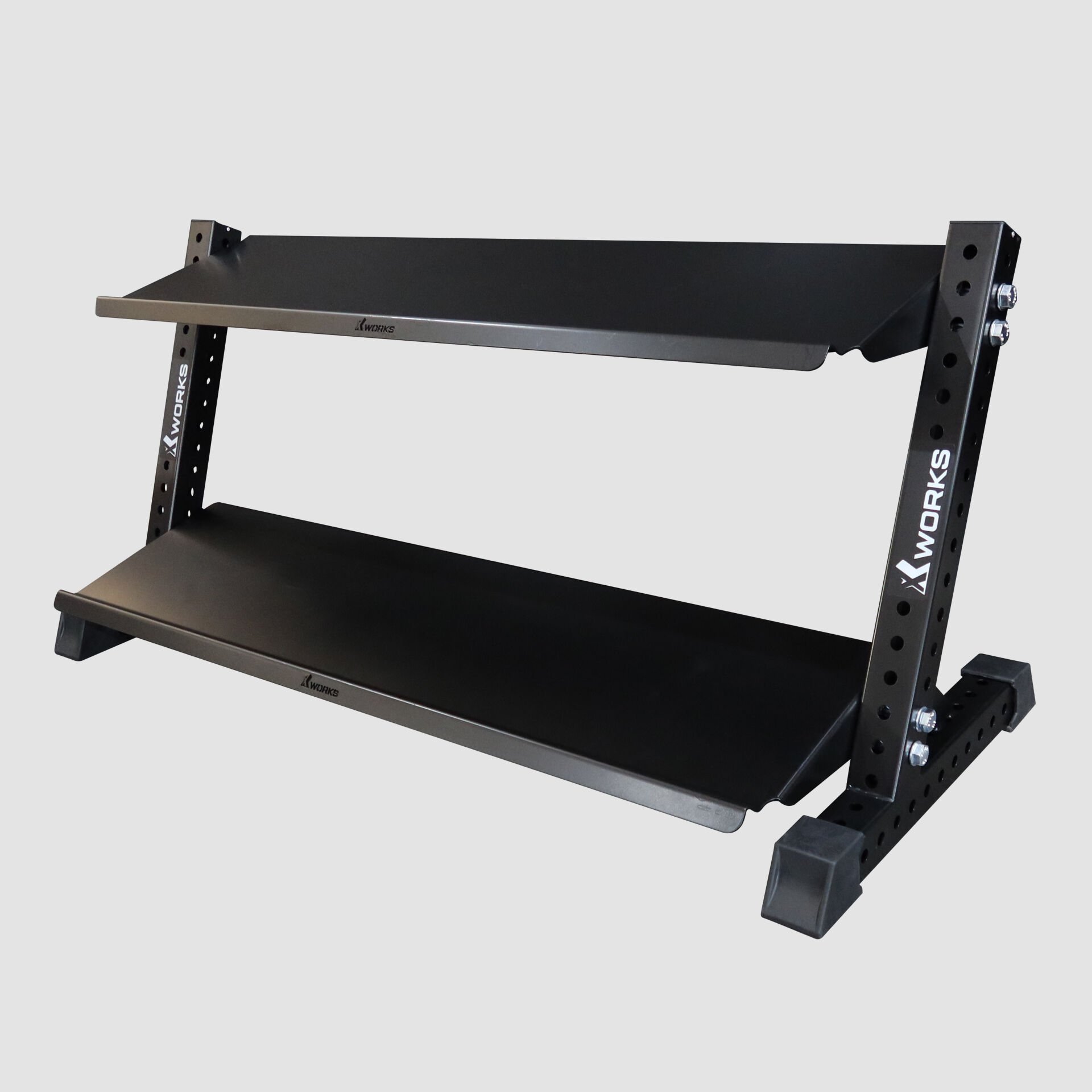 XWORKS 2 Katlı Dambıl Rafı – Dumbbell Depolama Ünitesi (FWX0024)