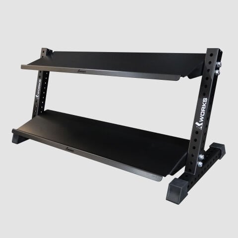 XWORKS 2 Katlı Dambıl Rafı – Dumbbell Depolama Ünitesi (FWX0024)