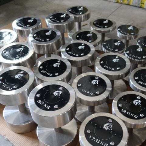 XWORKS Paslanmaz Çelik Dambıl - Stainless Steel Dumbbell (Tek) (FWX4010)