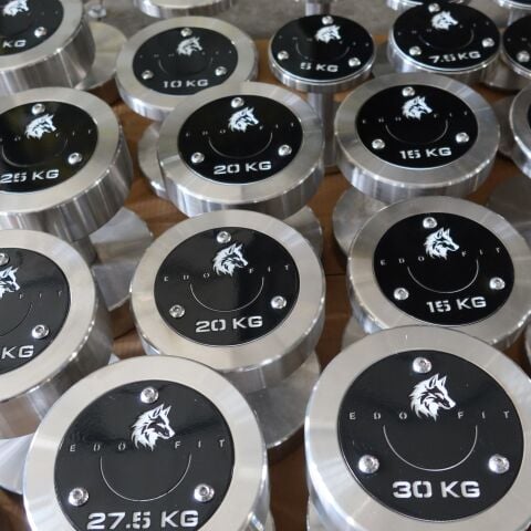 XWORKS Paslanmaz Çelik Dambıl - Stainless Steel Dumbbell (Tek) (FWX4010)