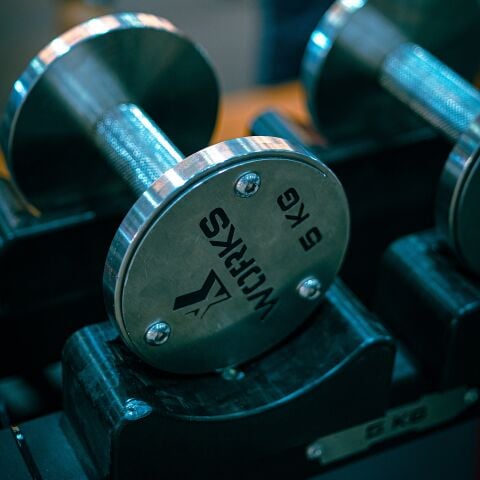 XWORKS Paslanmaz Çelik Dambıl - Stainless Steel Dumbbell (Tek) (FWX4010)