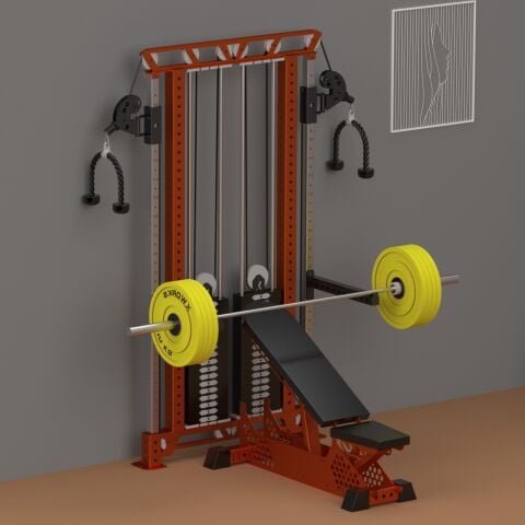 XWORKS Dual Adjustable Pulley Slim - Duvara Monte DAP  (PLX0316)