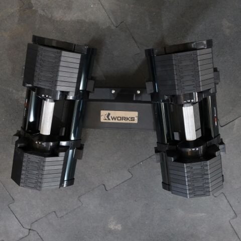 XWorks Adjustable Dumbbell - Adjusted Dumbbell