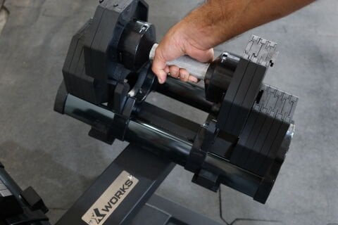 XWorks Adjustable Dumbbell - Adjusted Dumbbell