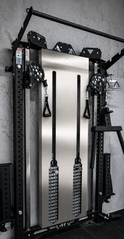 XWORKS Dual Adjustable Pulley Slim - Duvara Monte DAP (PLX0316) Slim Strength W (Duvar Tipi) PASLANMAZ