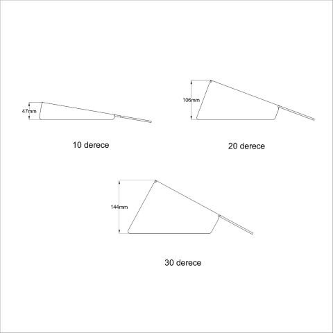 XWORKS Squat Wedge –  Açılı Yükselti Platformu Rampa Basamak (FWA0010)
