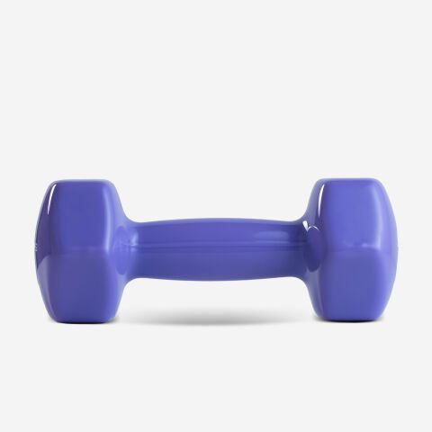 XWORKS Soft Grip Dumbbell – Kauçuk Kaplamalı Vinyl Pilates Dambılı (Tek) (XW2500000) 4KG