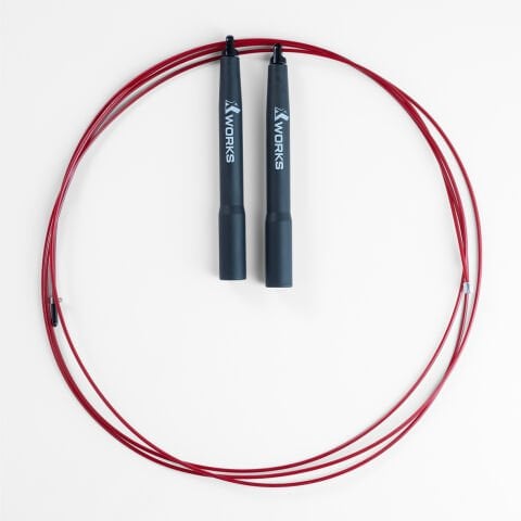 XWORKS Premium Speed Jump Rope – Rulmanlı Hızlı Dönüşlü Naylon Atlama İpi (XW280000)