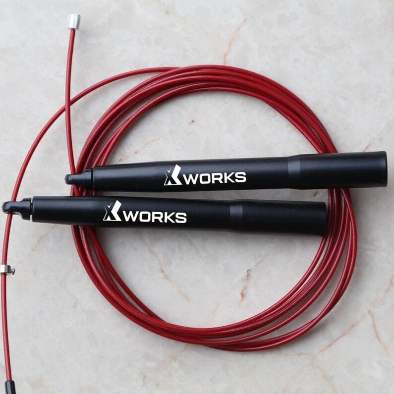XWORKS Premium Jump Rope – Rulmanlı Dönüşlü Naylon Atlama İpi (XW280000)