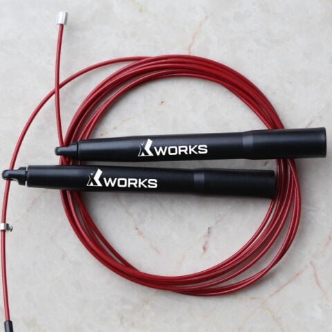 XWORKS Premium Jump Rope – Rulmanlı Dönüşlü Naylon Atlama İpi (XW280000)