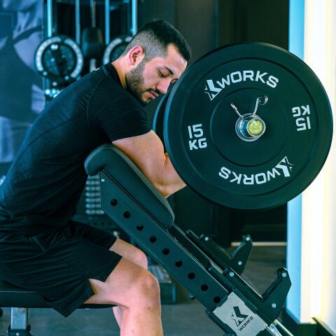 XWORKS Adjustable Preacher Scott Curl Bench – Kol Antrenman Sehpası (FWX0020)