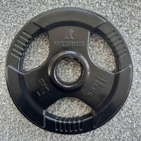 XWORKS Flanş Classic – Kauçuk Kaplamalı Ağırlık Plakası (Çift) (XW340000)