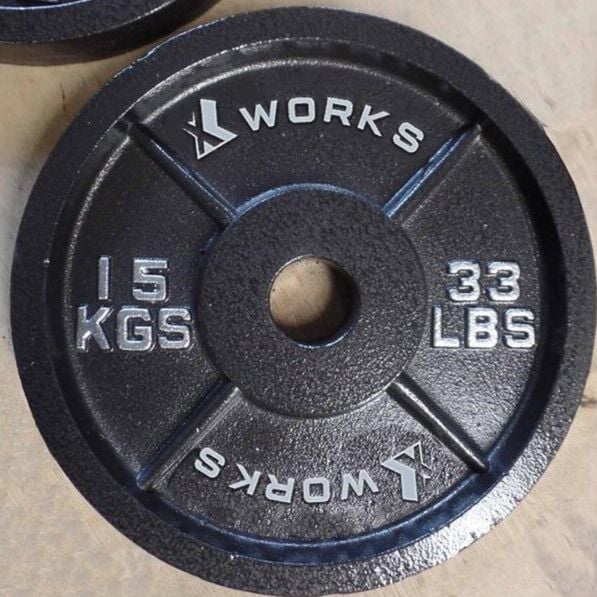 XWORKS Demir Döküm Plaka – Olympic Weight Plates (Çift) (PWX3000)
